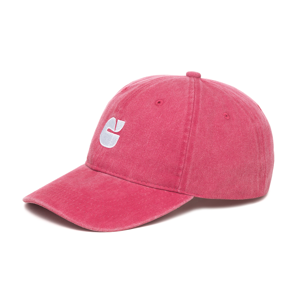 New Logo Washed Cap J74104010(R) Red