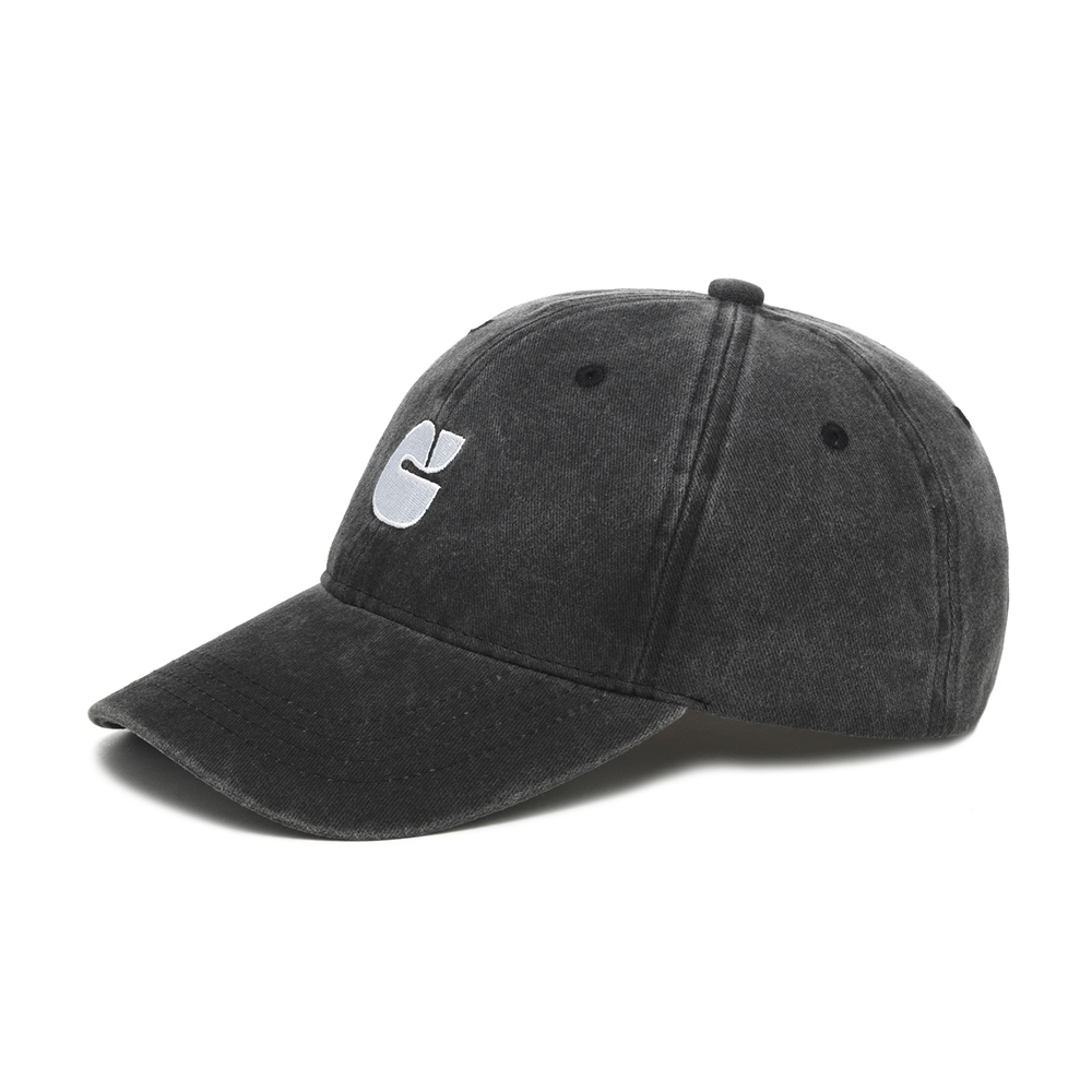 New Logo Washed Cap J74104010(B) Black