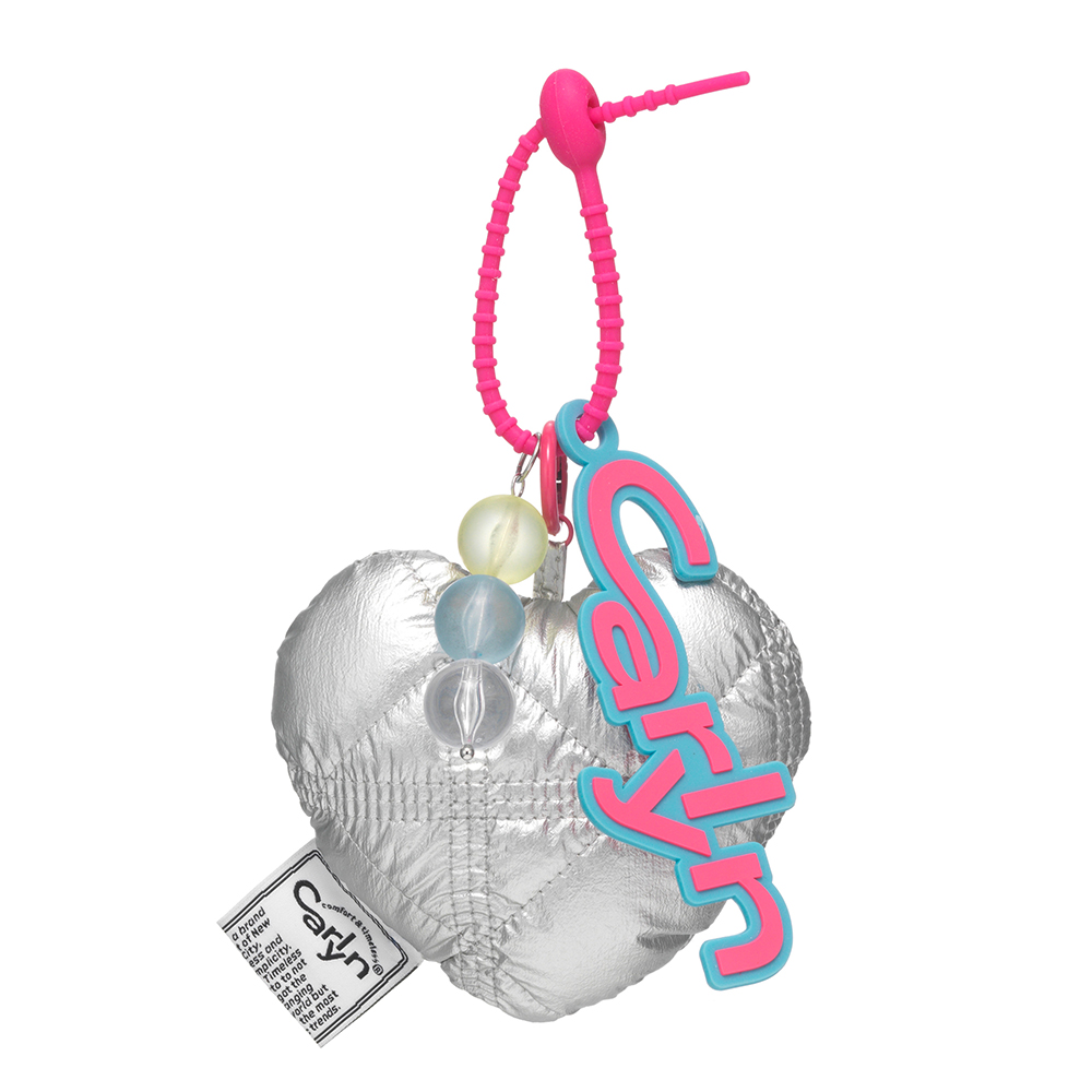 Cotton Heart Bag Charm J73105010