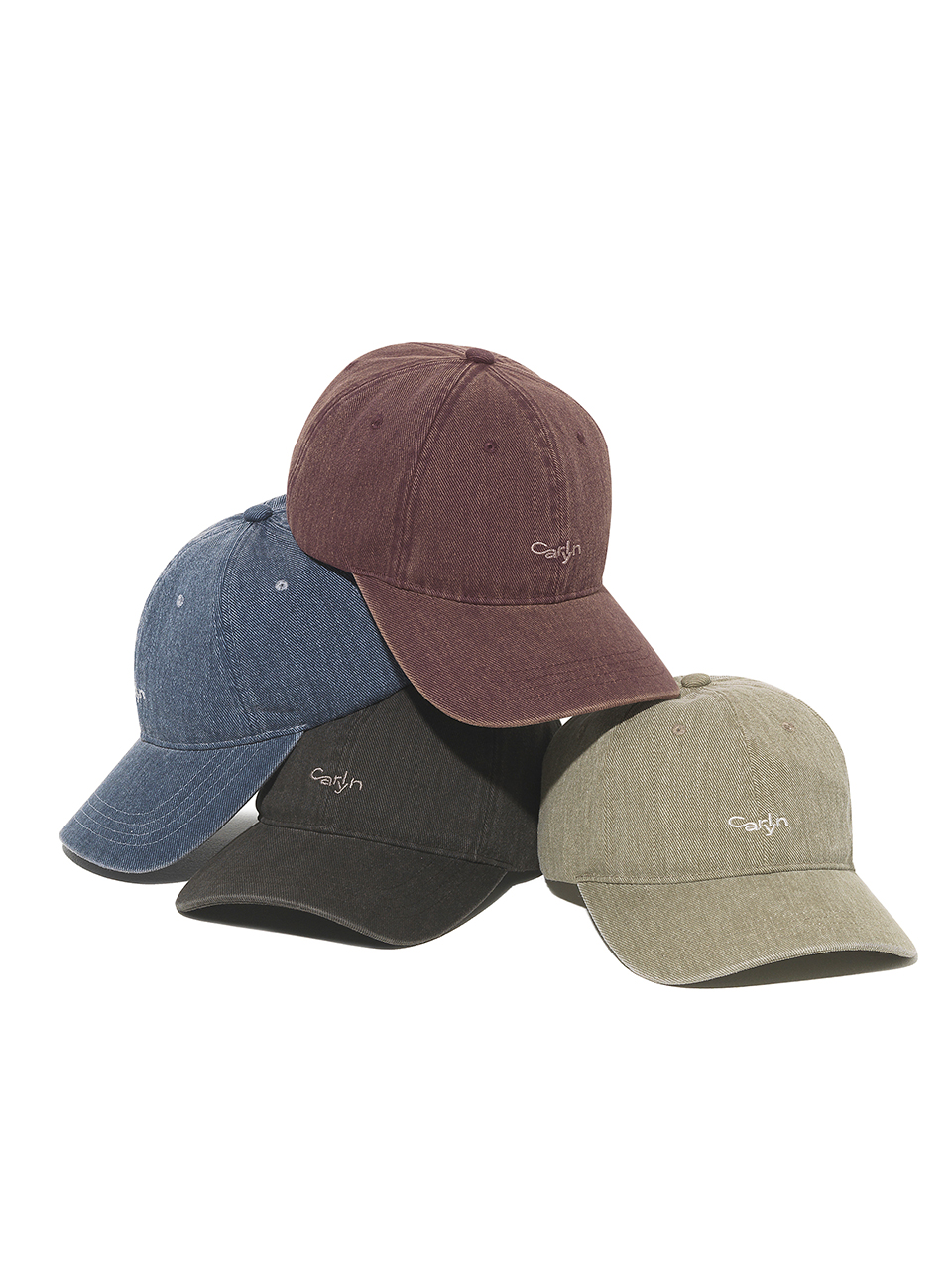 [Staff Only] Typographic logo Washed Cap J76135010