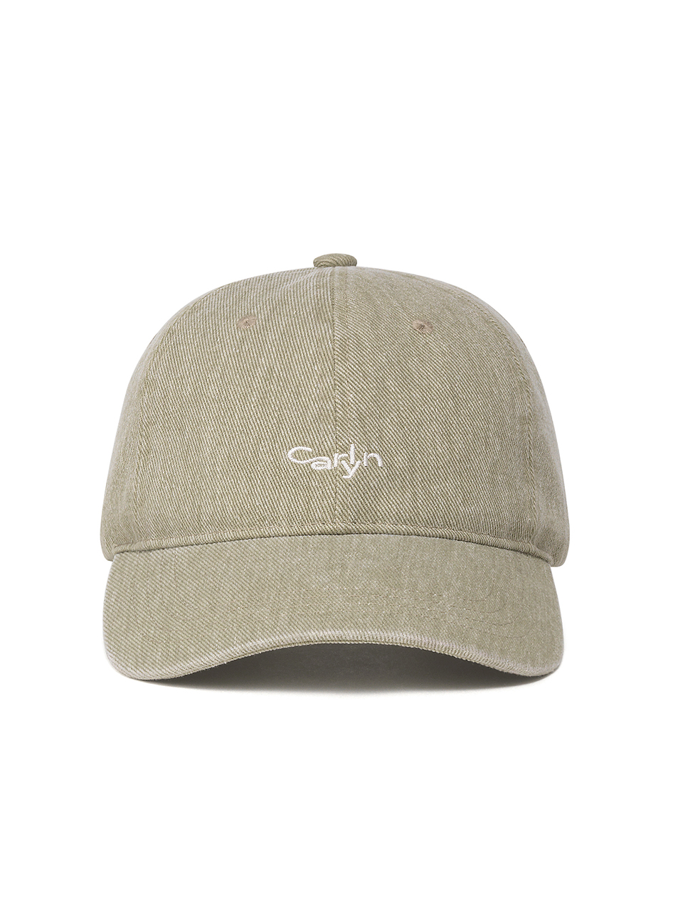 Typographic logo Washed Cap J76135010 Light Khaki