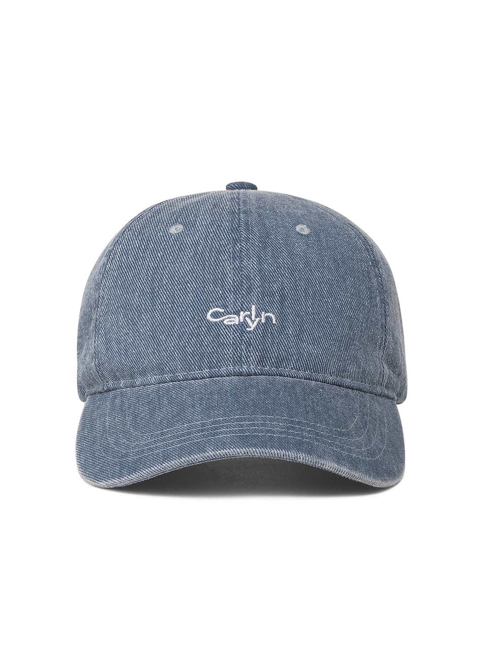 Typography logo Washed Cap J76135010 Denim