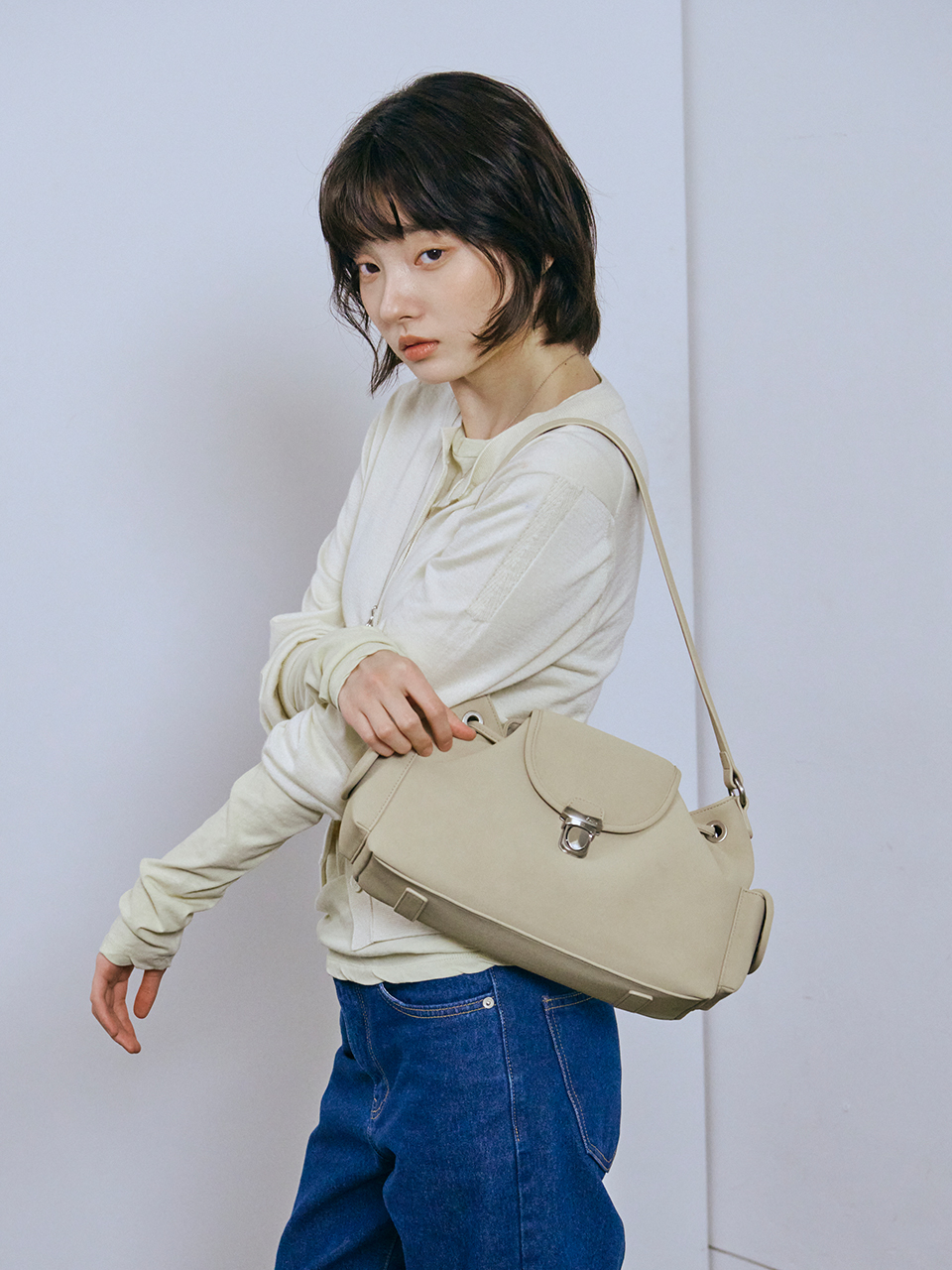 Puff H76326020 Beige